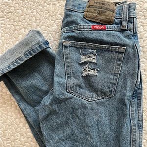 straight leg wranglers